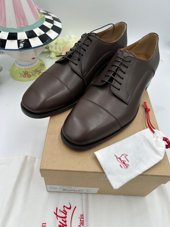 Men’s Christian Louboutin CORTOMALE. Oxford. Size 43/10 US.  MADE IN ITALY main image 7